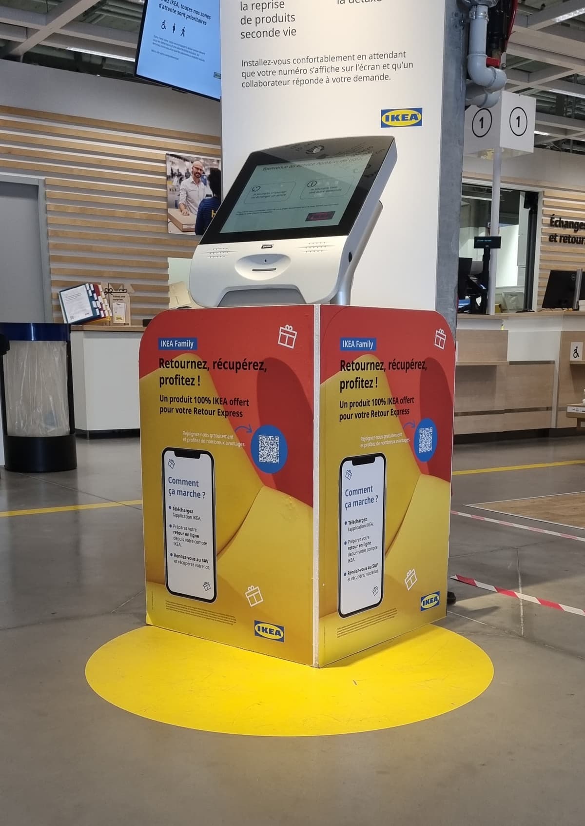 Affichage physique IKEA 1