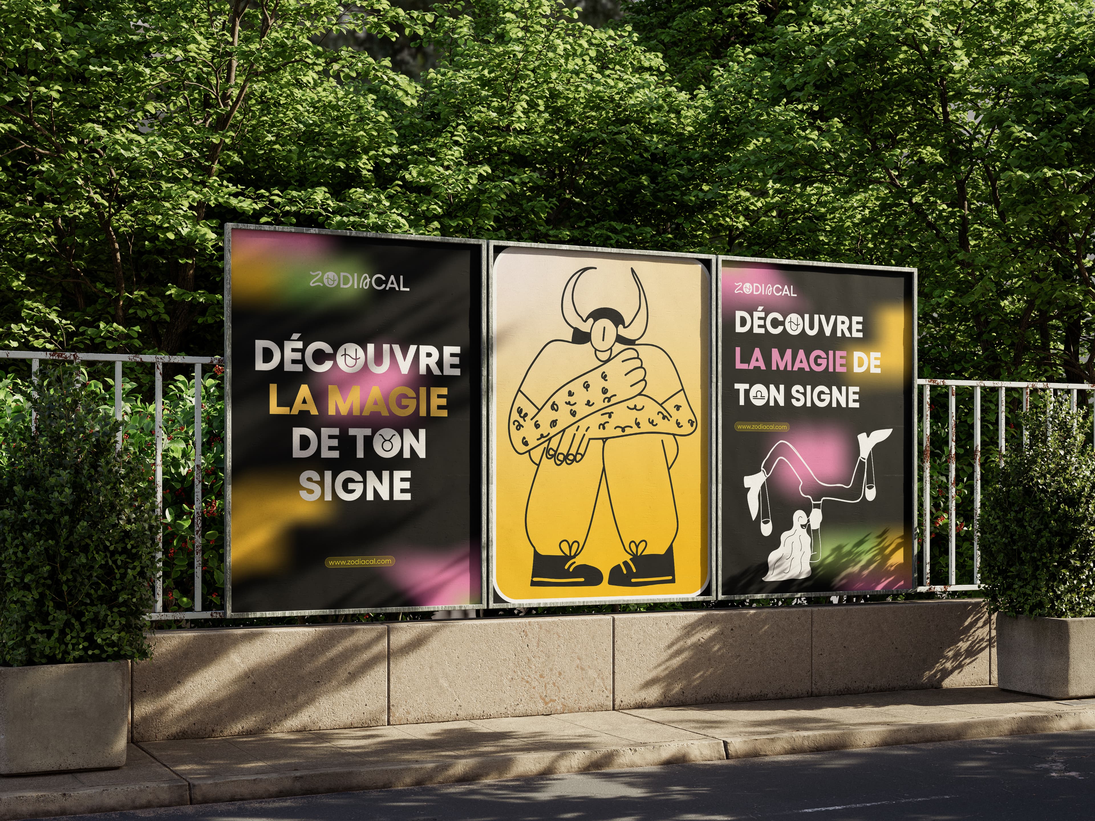 ZODIACAL posters palissade